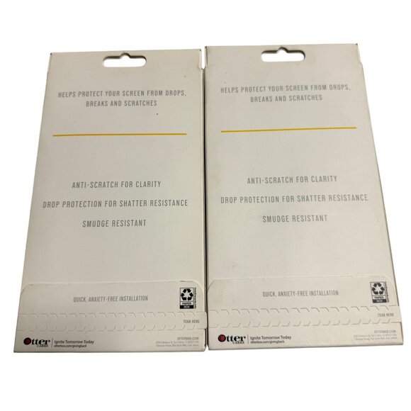 OtterBox Apple iPhone 8/7+ Trusted Glass Screen Protector 2PK - Picture 8 of 10